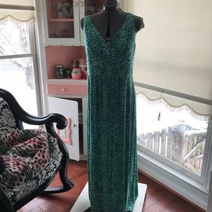 Chaps spring summer maxi dress